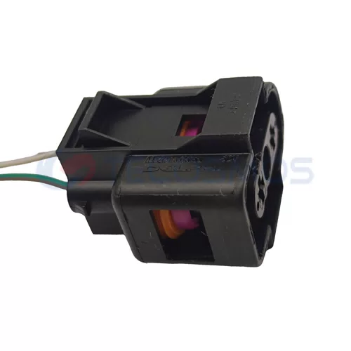 Waterproof Wire Connector Harness Plug for VW Audi 2 Pin Female 1J0973202 - image 4